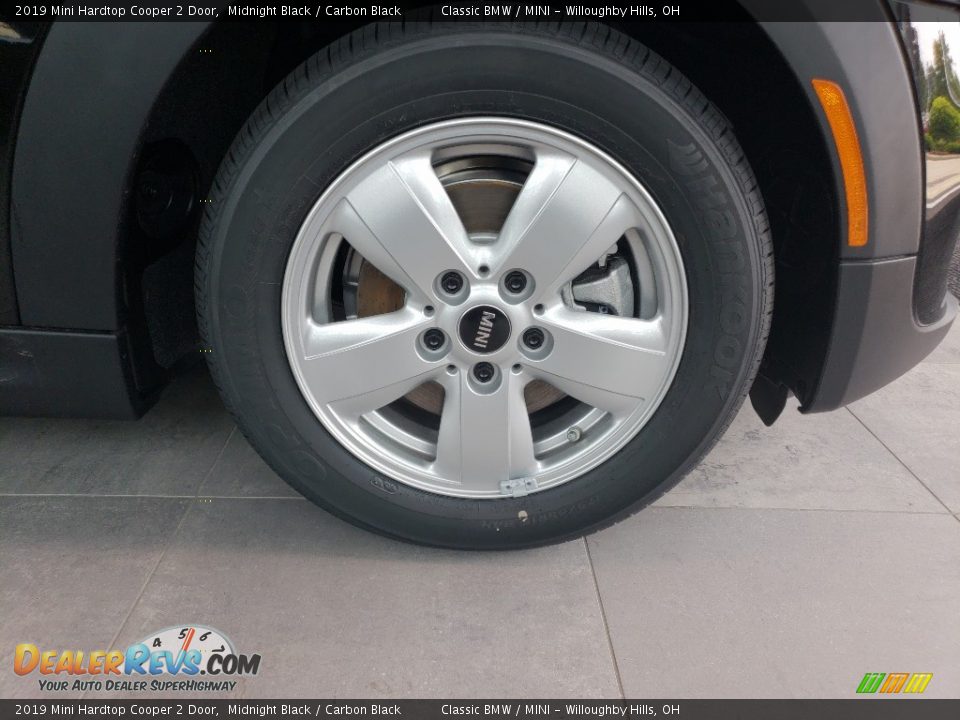 2019 Mini Hardtop Cooper 2 Door Midnight Black / Carbon Black Photo #5