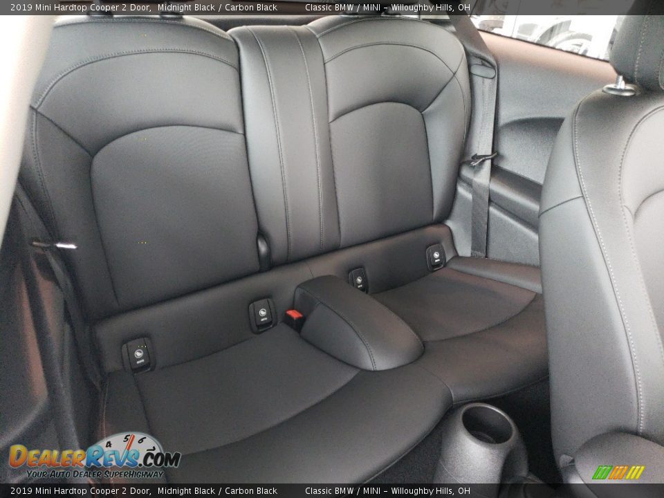 2019 Mini Hardtop Cooper 2 Door Midnight Black / Carbon Black Photo #7