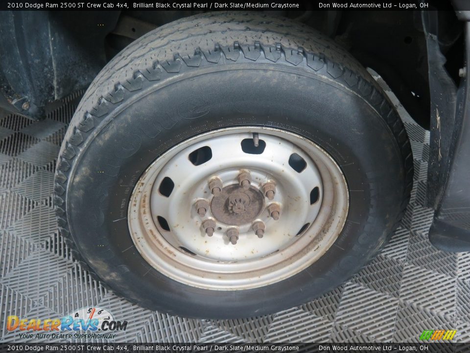 2010 Dodge Ram 2500 ST Crew Cab 4x4 Brilliant Black Crystal Pearl / Dark Slate/Medium Graystone Photo #20