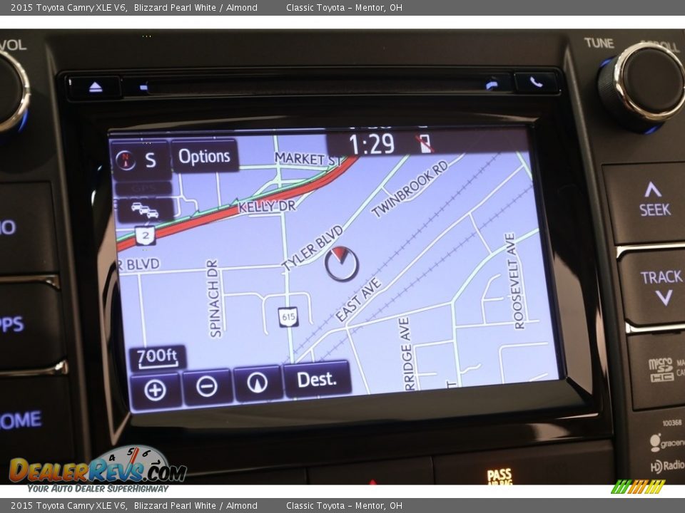 Navigation of 2015 Toyota Camry XLE V6 Photo #11