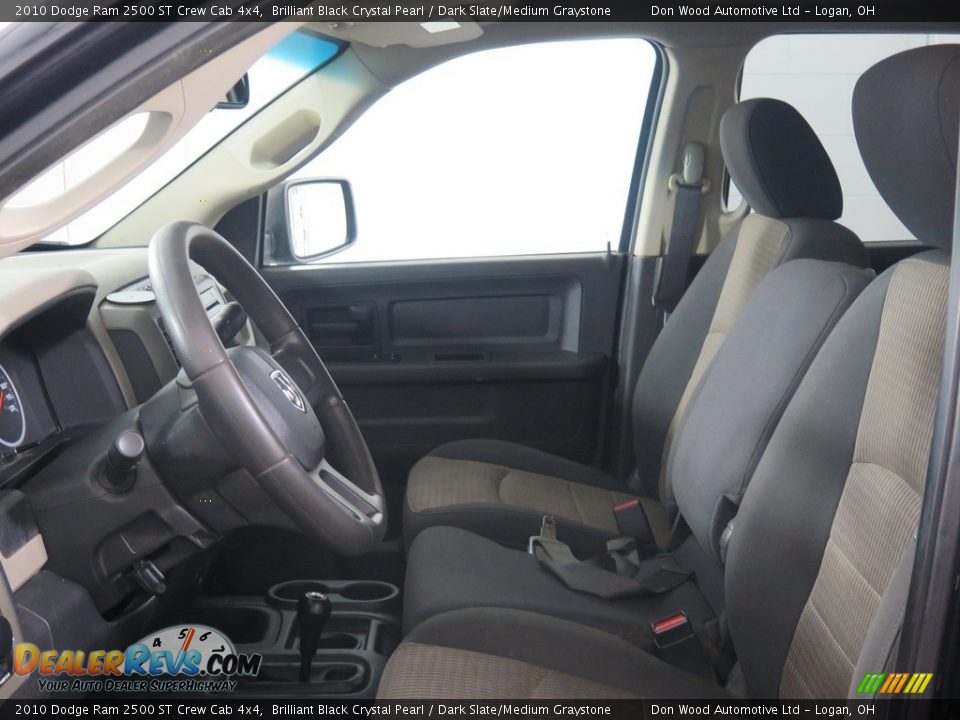 2010 Dodge Ram 2500 ST Crew Cab 4x4 Brilliant Black Crystal Pearl / Dark Slate/Medium Graystone Photo #26