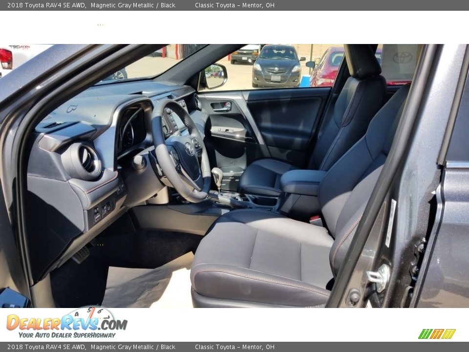Front Seat of 2018 Toyota RAV4 SE AWD Photo #3
