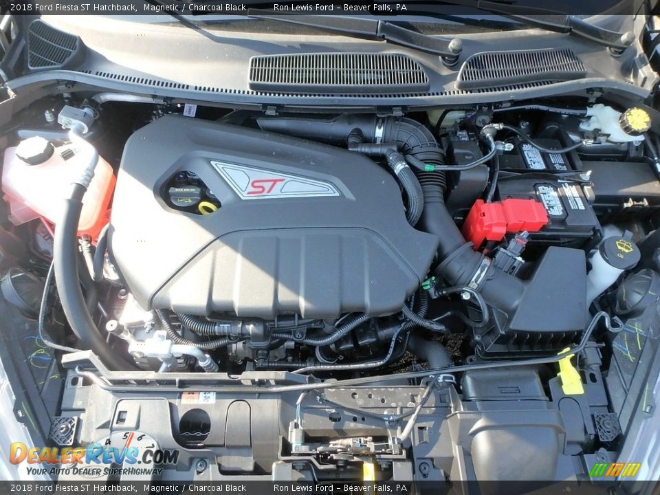2018 Ford Fiesta ST Hatchback 1.6 Liter DI EcoBoost Turbocharged DOHC 16-Valve Ti-VCT 4 Cylinder Engine Photo #9