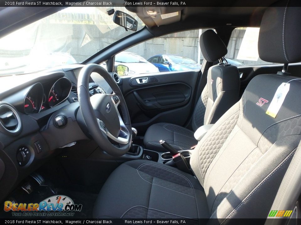 Front Seat of 2018 Ford Fiesta ST Hatchback Photo #12