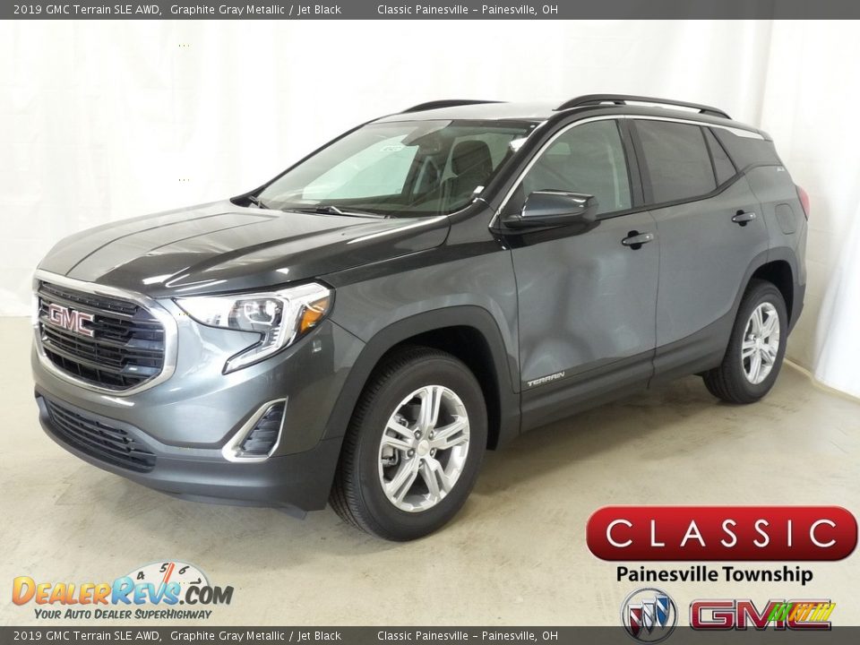 2019 GMC Terrain SLE AWD Graphite Gray Metallic / Jet Black Photo #1