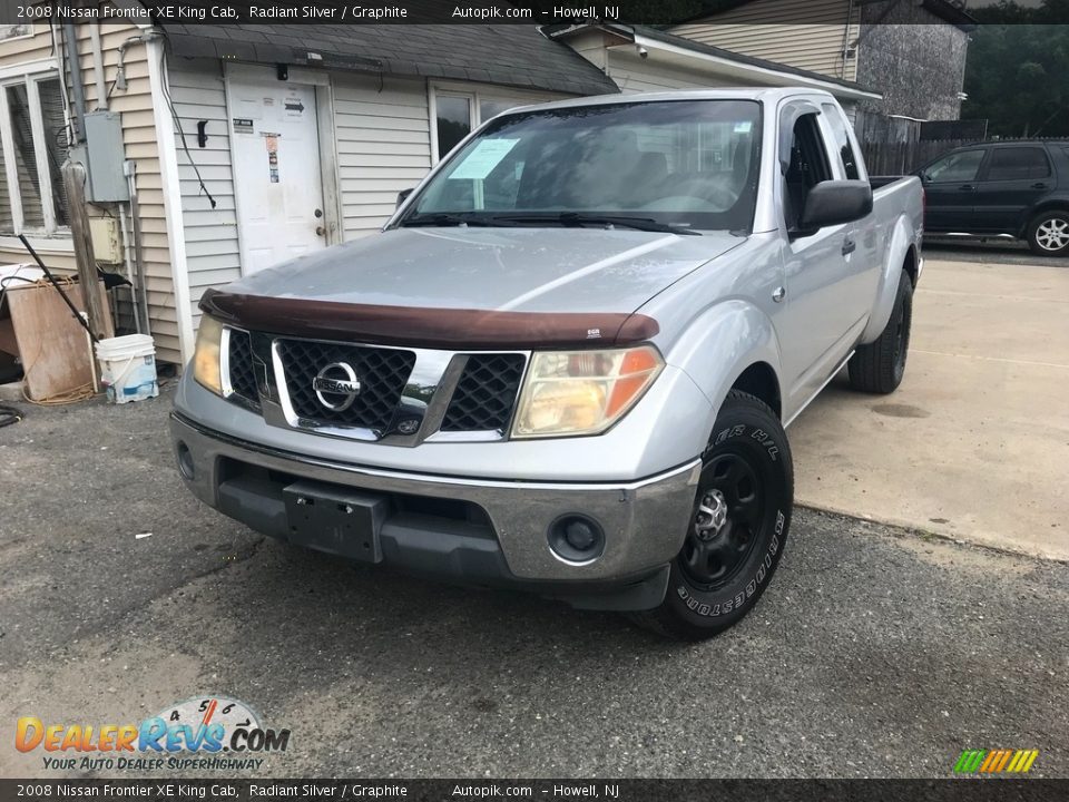2008 Nissan Frontier XE King Cab Radiant Silver / Graphite Photo #1