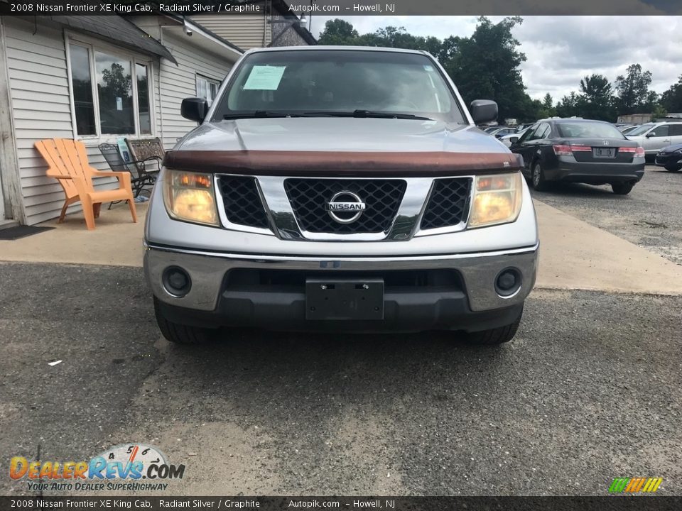 2008 Nissan Frontier XE King Cab Radiant Silver / Graphite Photo #10