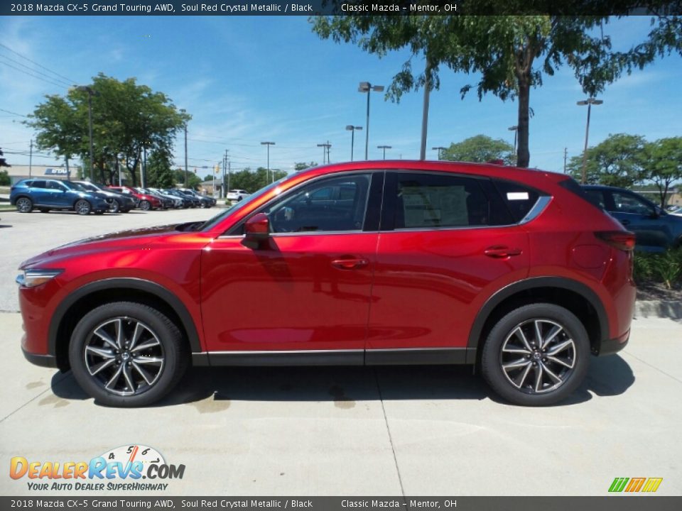 2018 Mazda CX-5 Grand Touring AWD Soul Red Crystal Metallic / Black Photo #2