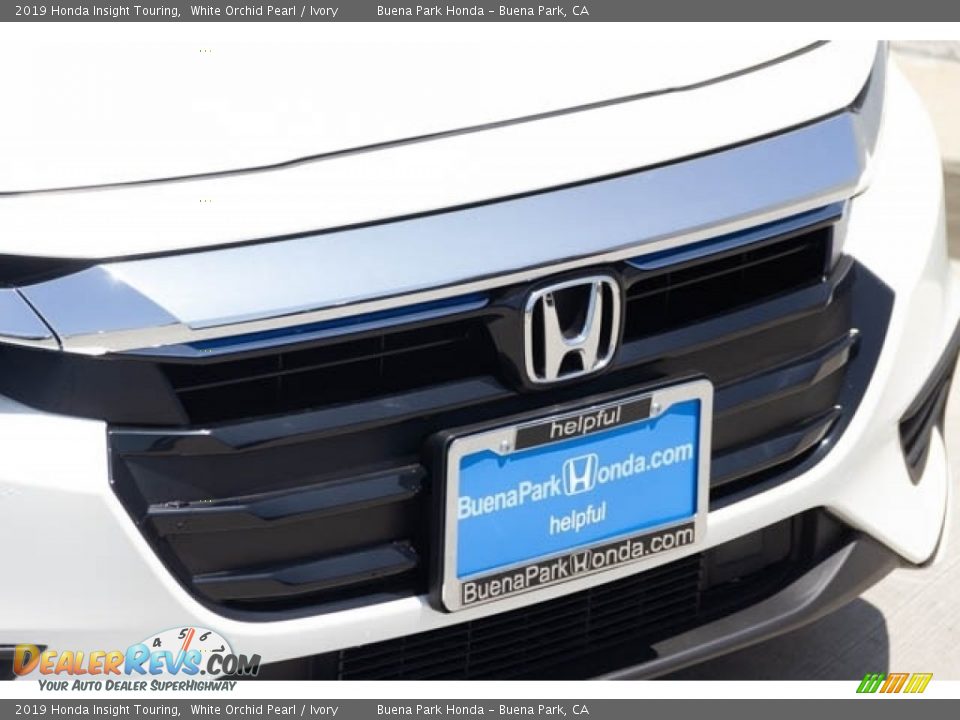 2019 Honda Insight Touring White Orchid Pearl / Ivory Photo #4