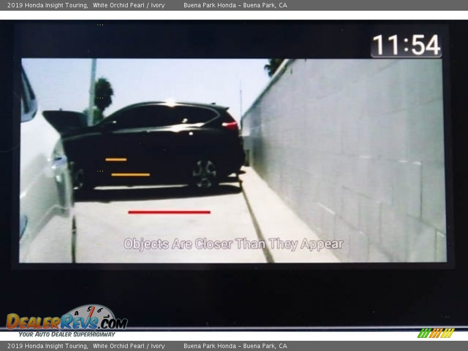 2019 Honda Insight Touring White Orchid Pearl / Ivory Photo #16