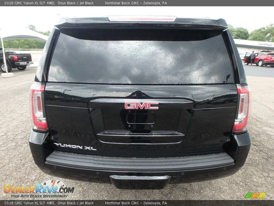 2018 GMC Yukon XL SLT 4WD Onyx Black / Jet Black Photo #6