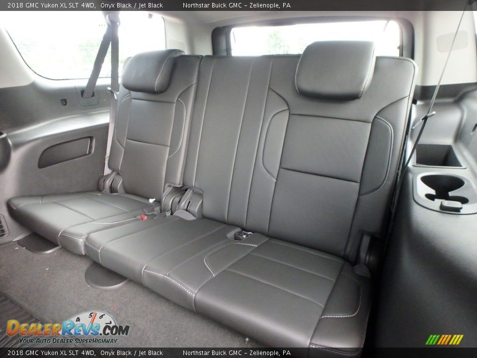 Rear Seat of 2018 GMC Yukon XL SLT 4WD Photo #13