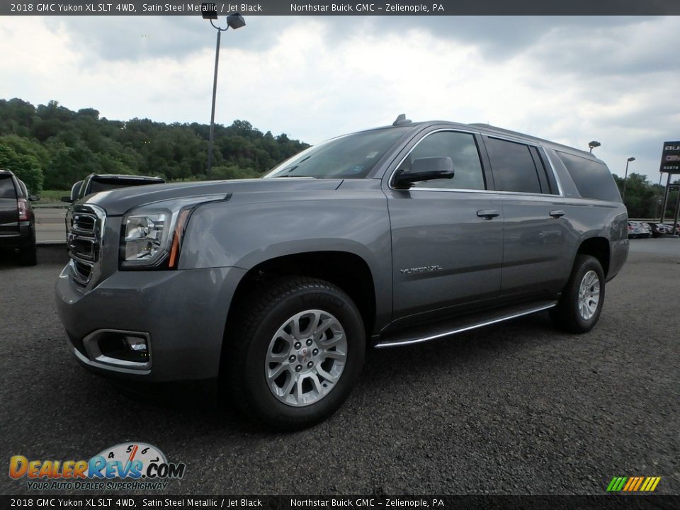 2018 GMC Yukon XL SLT 4WD Satin Steel Metallic / Jet Black Photo #1