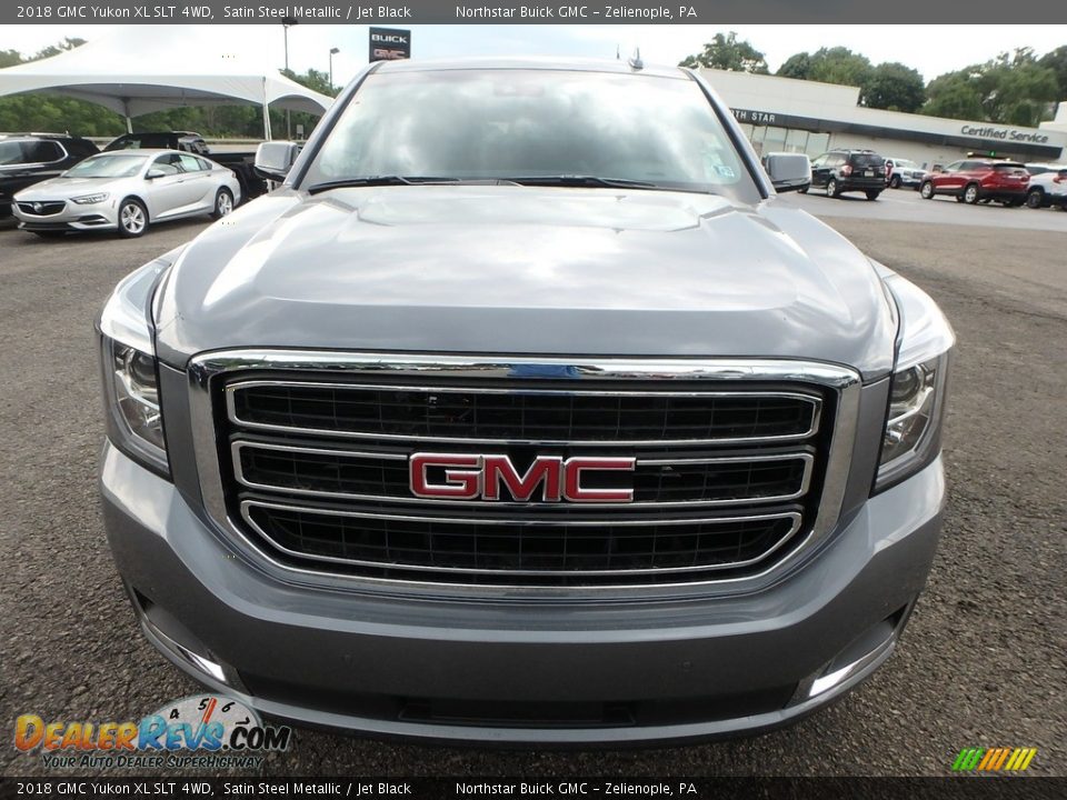 2018 GMC Yukon XL SLT 4WD Satin Steel Metallic / Jet Black Photo #2