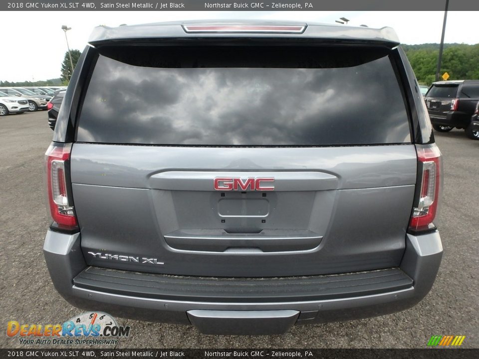 2018 GMC Yukon XL SLT 4WD Satin Steel Metallic / Jet Black Photo #6