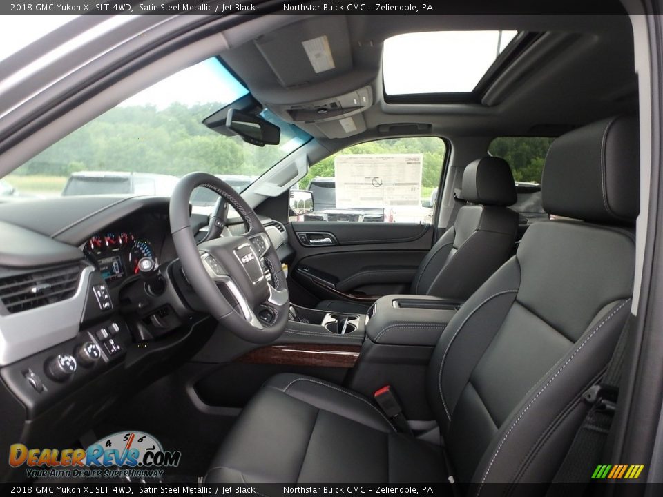 2018 GMC Yukon XL SLT 4WD Satin Steel Metallic / Jet Black Photo #11