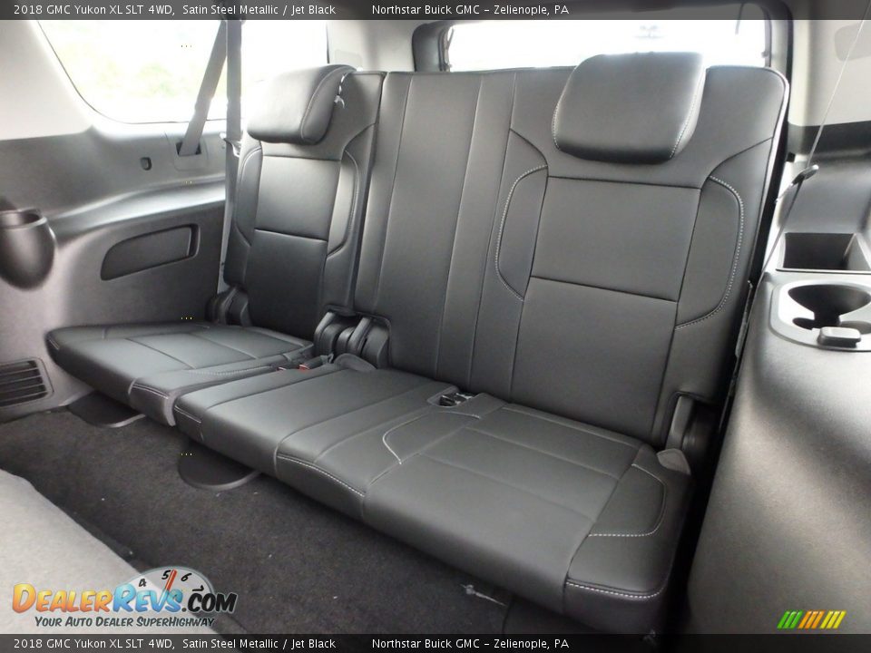 2018 GMC Yukon XL SLT 4WD Satin Steel Metallic / Jet Black Photo #13
