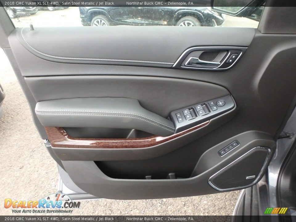 2018 GMC Yukon XL SLT 4WD Satin Steel Metallic / Jet Black Photo #15