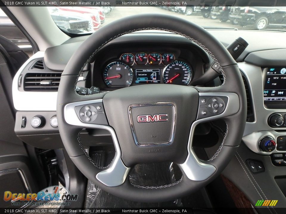 2018 GMC Yukon XL SLT 4WD Satin Steel Metallic / Jet Black Photo #17