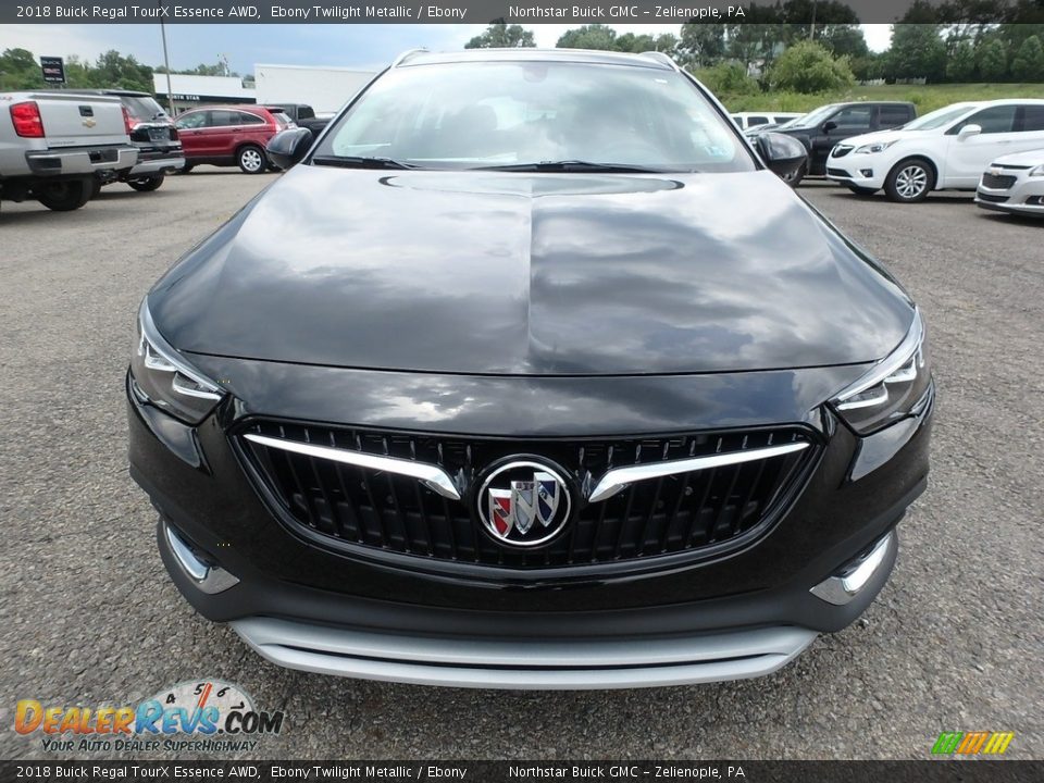 2018 Buick Regal TourX Essence AWD Ebony Twilight Metallic / Ebony Photo #2