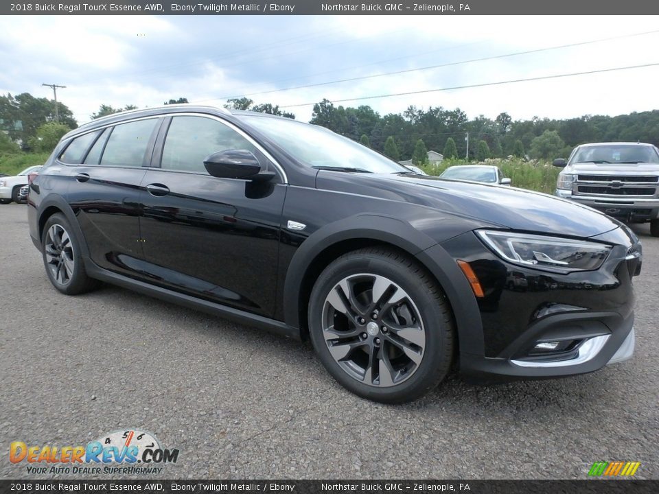 Ebony Twilight Metallic 2018 Buick Regal TourX Essence AWD Photo #3