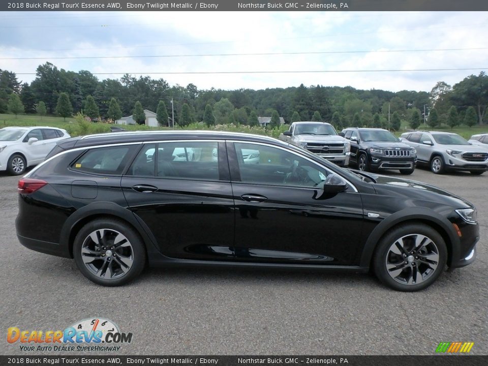 Ebony Twilight Metallic 2018 Buick Regal TourX Essence AWD Photo #4
