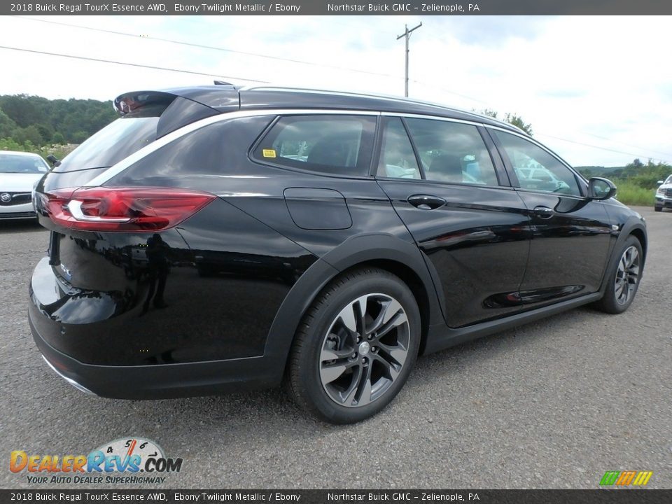 2018 Buick Regal TourX Essence AWD Ebony Twilight Metallic / Ebony Photo #5