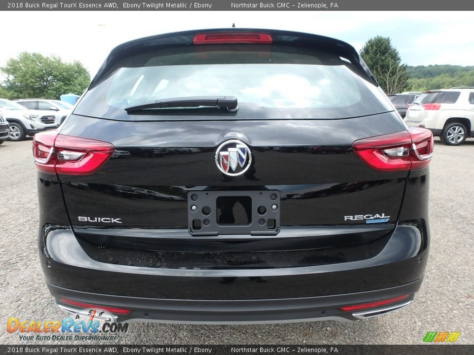 2018 Buick Regal TourX Essence AWD Ebony Twilight Metallic / Ebony Photo #6