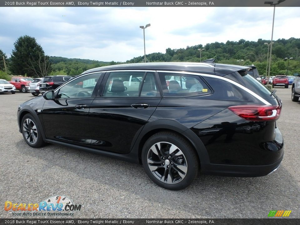 2018 Buick Regal TourX Essence AWD Ebony Twilight Metallic / Ebony Photo #7