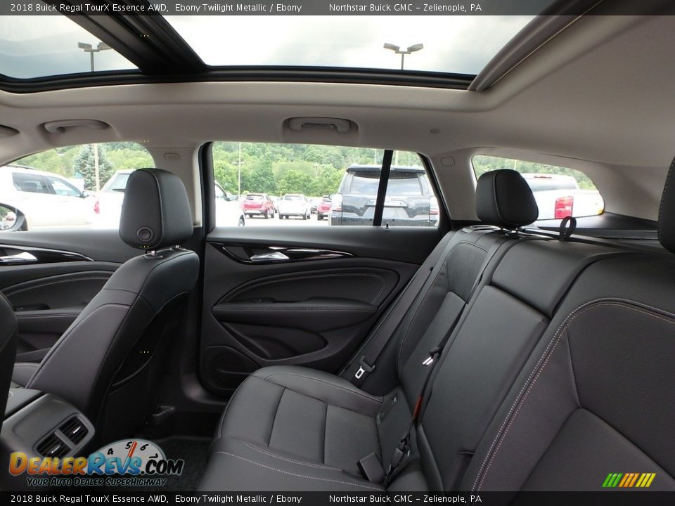 Rear Seat of 2018 Buick Regal TourX Essence AWD Photo #11
