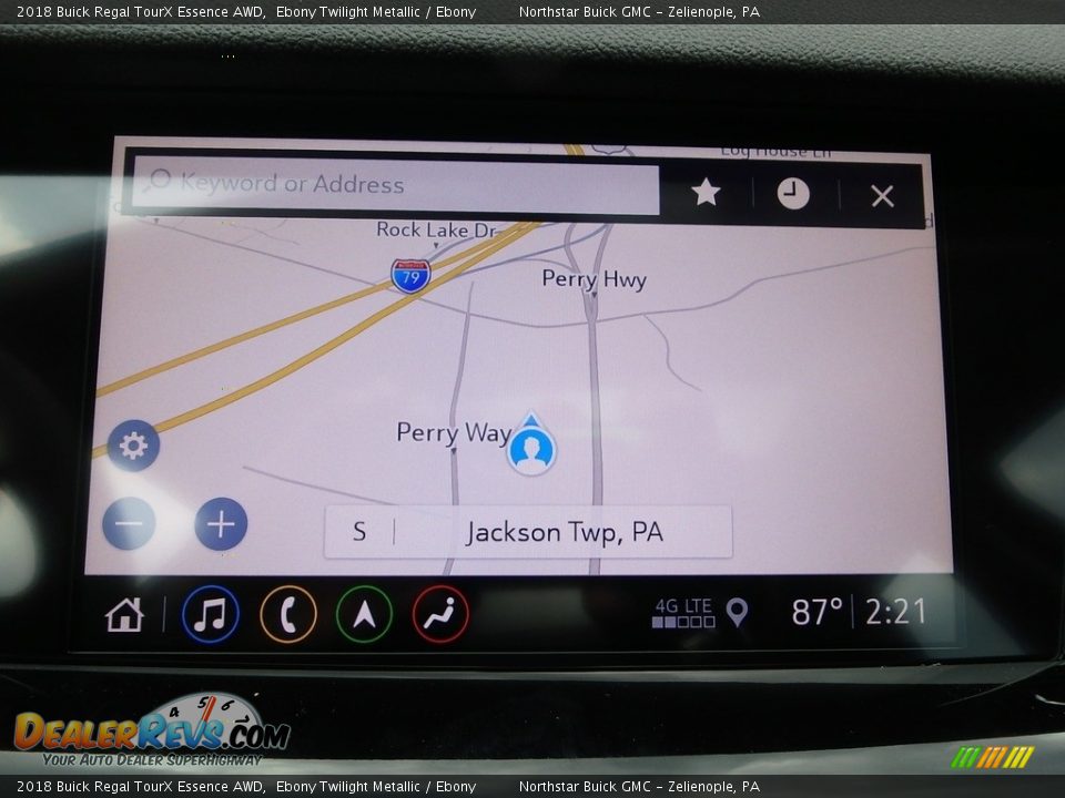 Navigation of 2018 Buick Regal TourX Essence AWD Photo #19