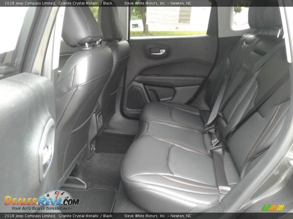 2018 Jeep Compass Limited Granite Crystal Metallic / Black Photo #11