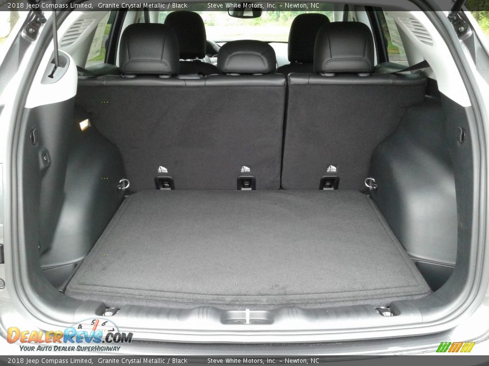 2018 Jeep Compass Limited Granite Crystal Metallic / Black Photo #13