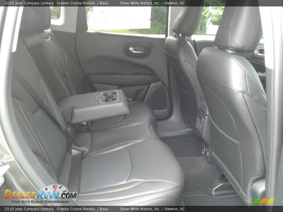 2018 Jeep Compass Limited Granite Crystal Metallic / Black Photo #15