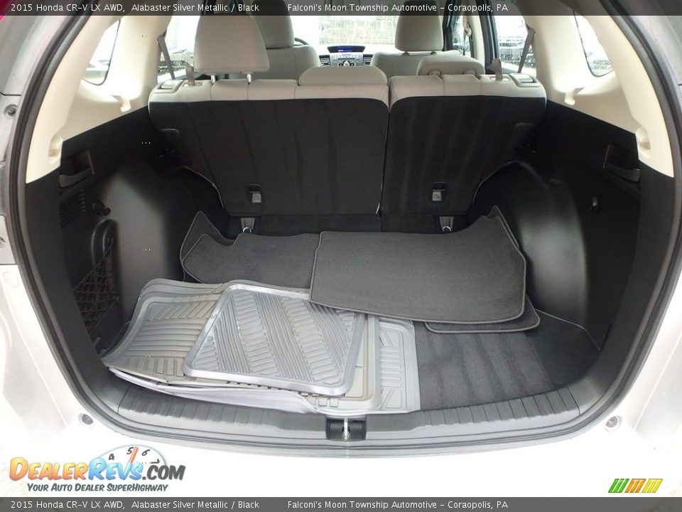 2015 Honda CR-V LX AWD Alabaster Silver Metallic / Black Photo #5
