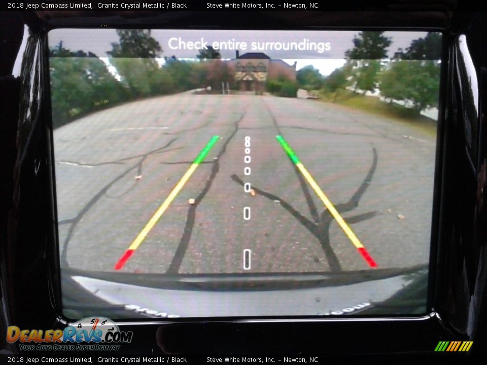 2018 Jeep Compass Limited Granite Crystal Metallic / Black Photo #23