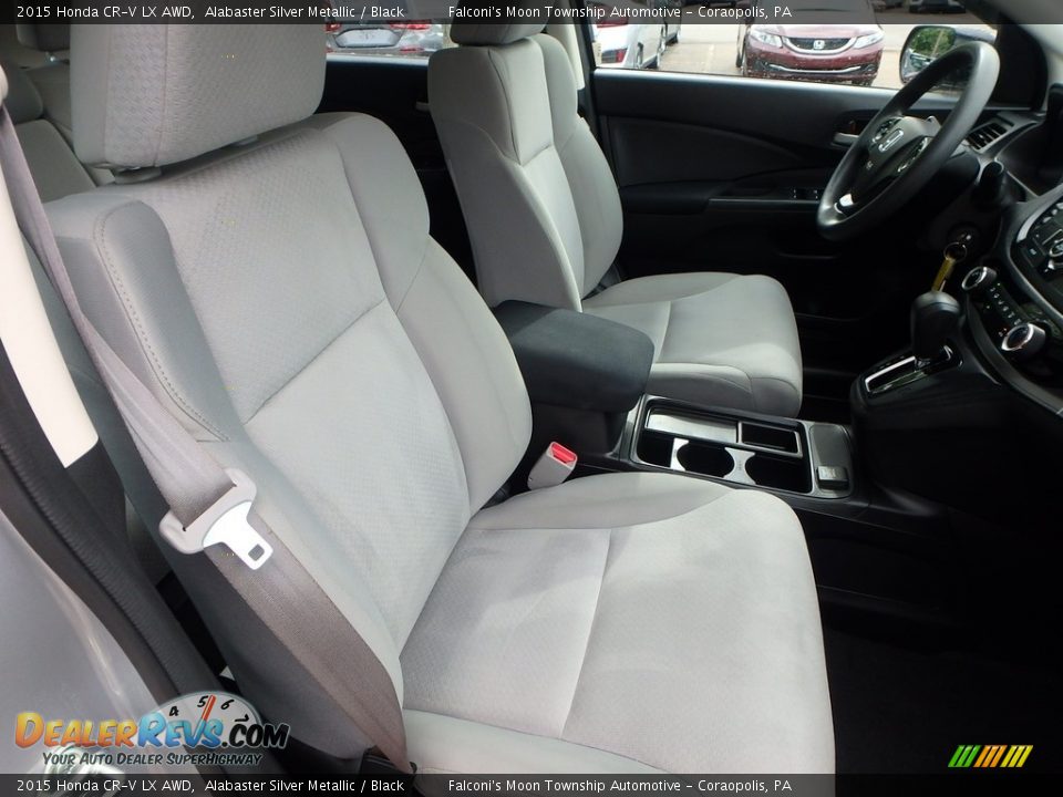 2015 Honda CR-V LX AWD Alabaster Silver Metallic / Black Photo #11
