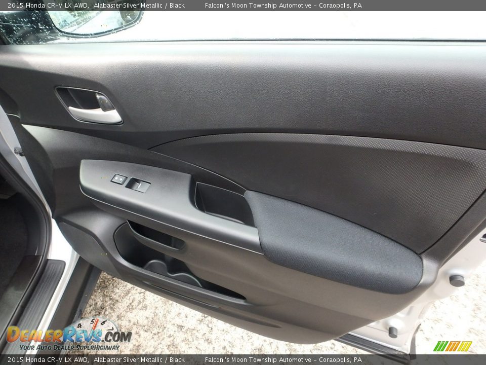 2015 Honda CR-V LX AWD Alabaster Silver Metallic / Black Photo #13