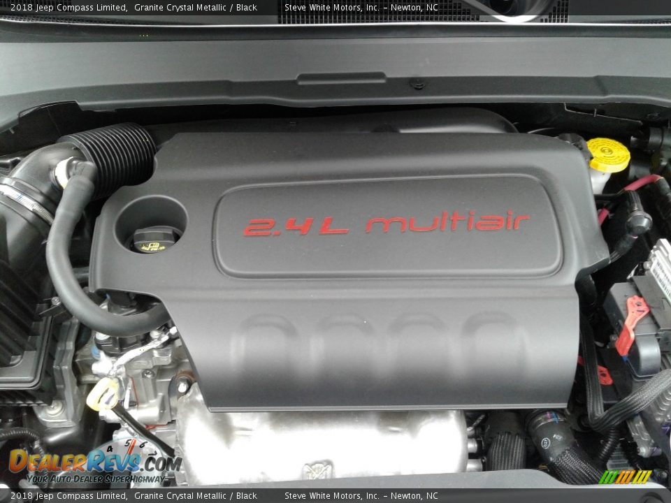 2018 Jeep Compass Limited Granite Crystal Metallic / Black Photo #31