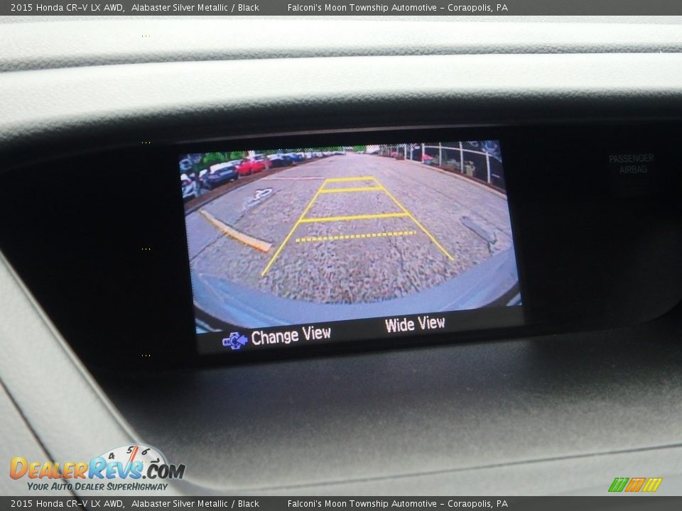 2015 Honda CR-V LX AWD Alabaster Silver Metallic / Black Photo #25
