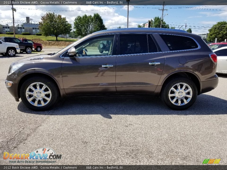 2012 Buick Enclave AWD Cocoa Metallic / Cashmere Photo #1