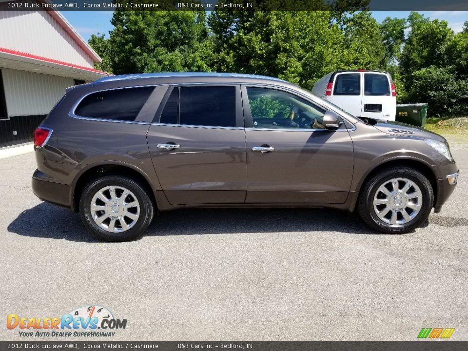 2012 Buick Enclave AWD Cocoa Metallic / Cashmere Photo #2