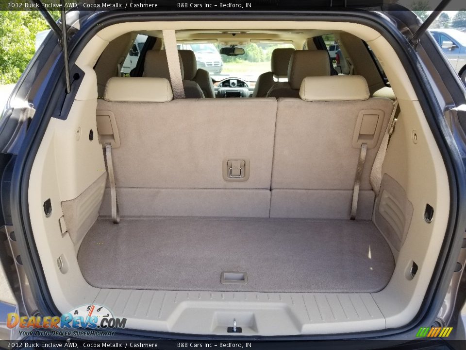 2012 Buick Enclave AWD Cocoa Metallic / Cashmere Photo #9