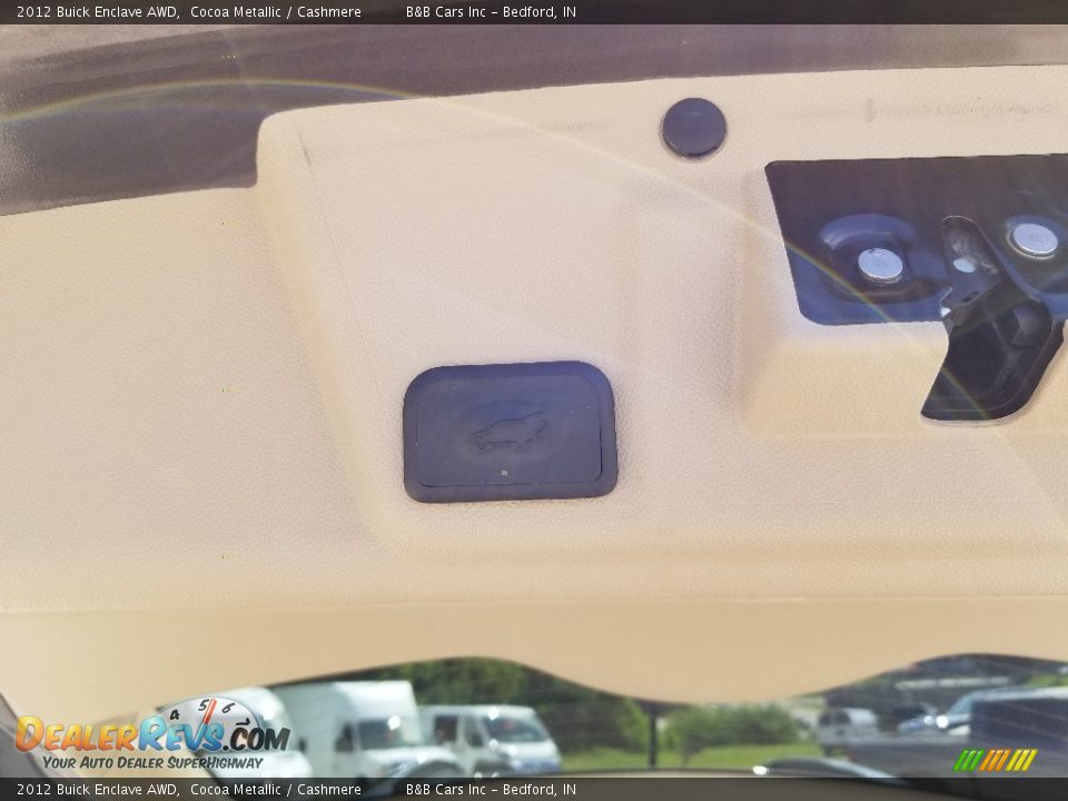2012 Buick Enclave AWD Cocoa Metallic / Cashmere Photo #10