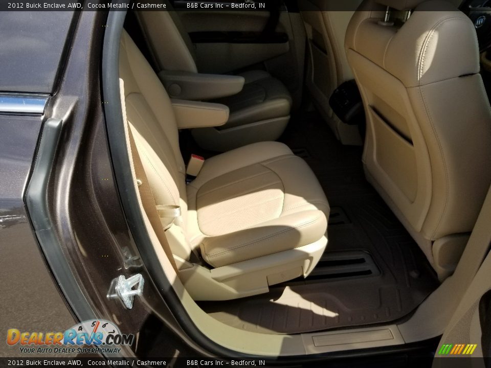 2012 Buick Enclave AWD Cocoa Metallic / Cashmere Photo #12