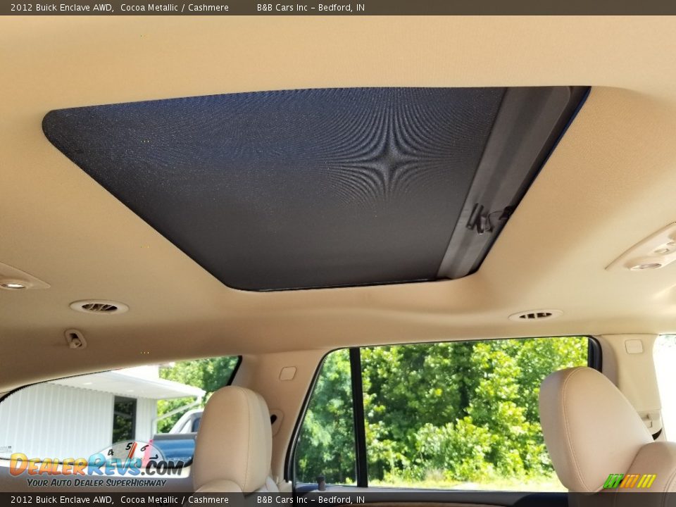 2012 Buick Enclave AWD Cocoa Metallic / Cashmere Photo #13