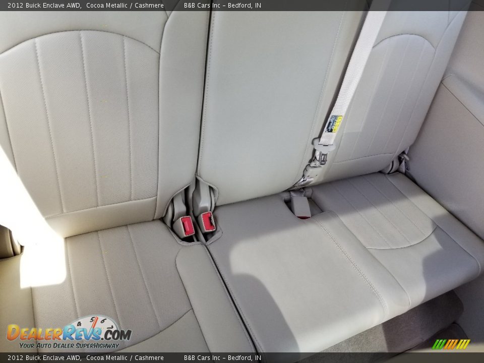 2012 Buick Enclave AWD Cocoa Metallic / Cashmere Photo #14