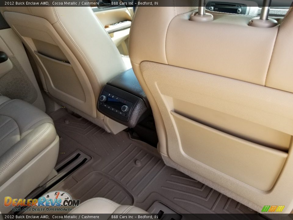 2012 Buick Enclave AWD Cocoa Metallic / Cashmere Photo #15