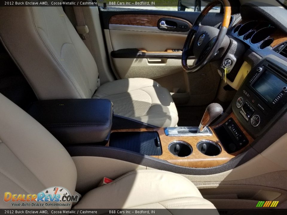 2012 Buick Enclave AWD Cocoa Metallic / Cashmere Photo #20