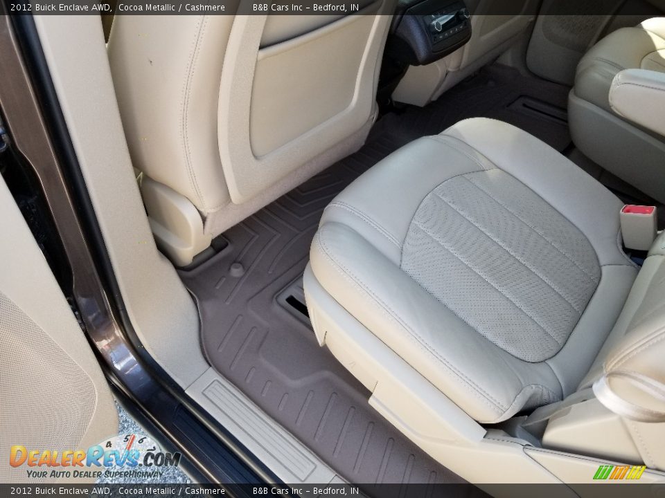 2012 Buick Enclave AWD Cocoa Metallic / Cashmere Photo #24